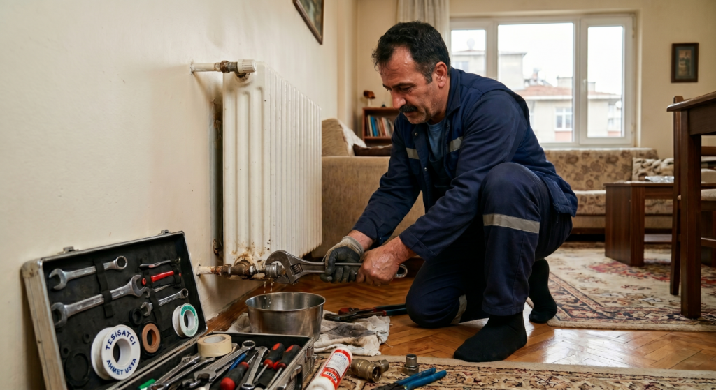 peteklerin altı neden ısıtmaz? kombiyi yoran gizli hatalar erdem yapı tesisat makinalı petek temizliği