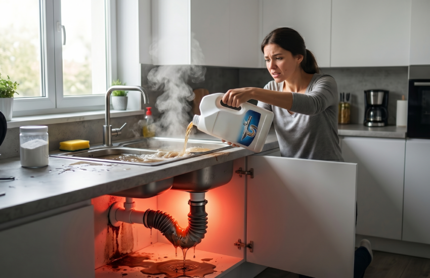 Tıkalı lavabo açarken yapılan hatalar Plastik Borularınız Eriyor Karbonat Teknolojik Çözüm Kırmadan Tıkanıklık Açma Pimaş